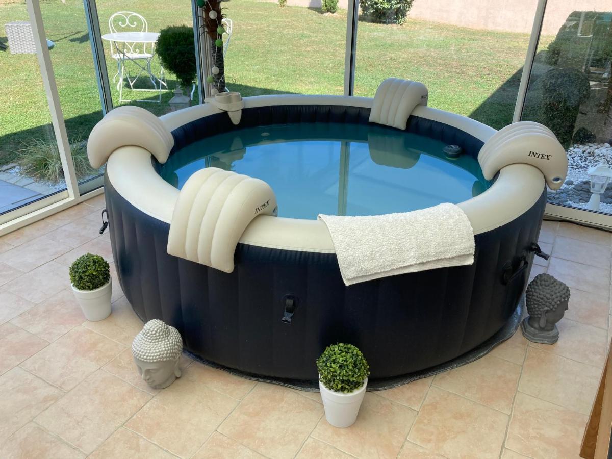 Beaun'Maison Spa Piscine Borne Electrique โบน ภายนอก รูปภาพ